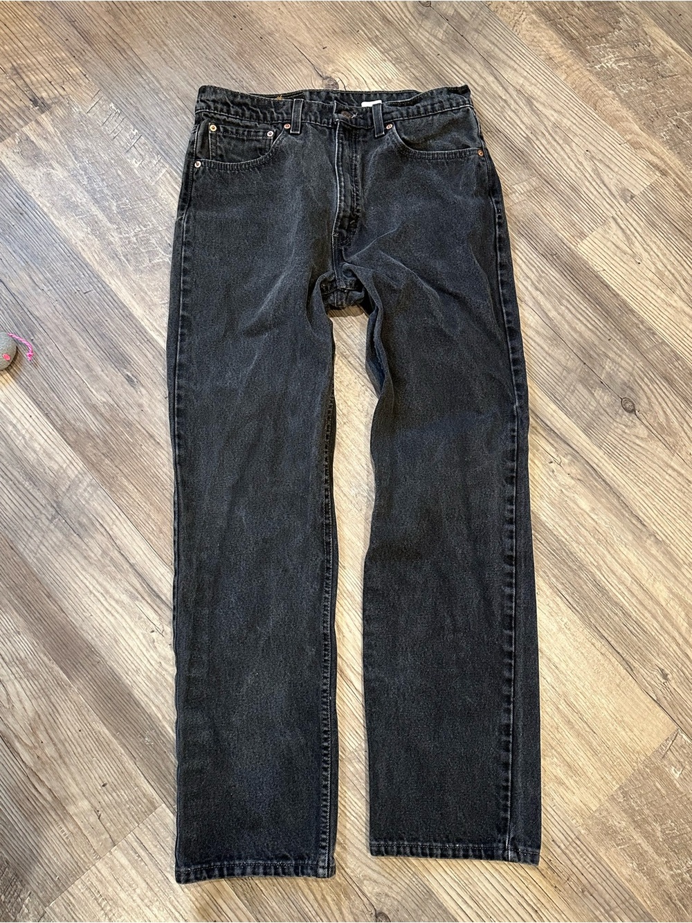 Levi's Black Men's Straight Jeans